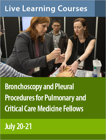 Product photo for Bronchoscopy and Pleural Procedures for Pulmonary and Critical Care Medicine Fellows course
