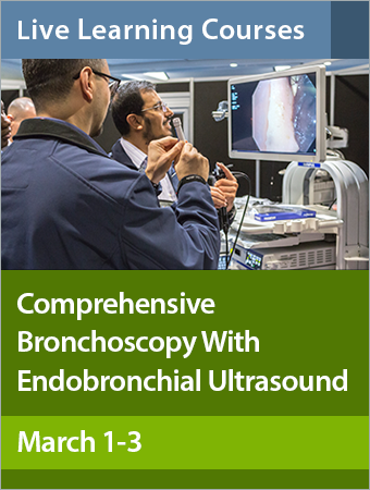 Comprehensive Bronchoscopy With Endobronchial Ultrasound March 2018